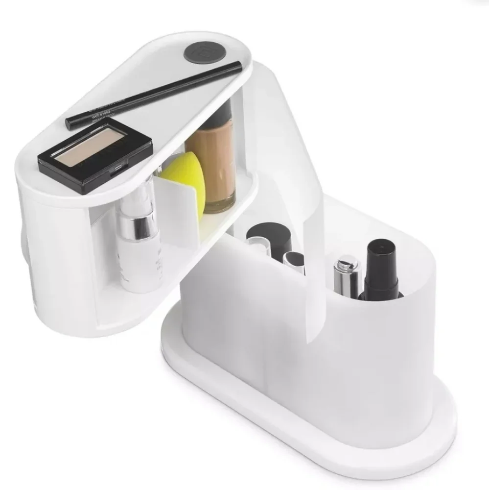 Polder 2-Tier Swivel Bath Storage. New In Packaging. Never Used.
